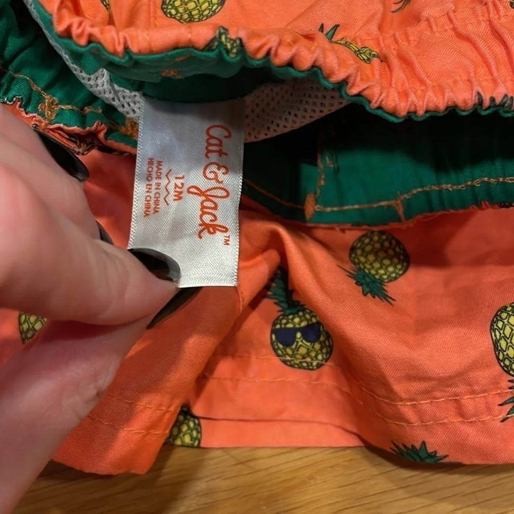 CAT and jack size 12 m swim bottoms good condition